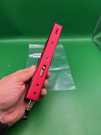 WGP Pro Stock Autococker Body Drilled Feedneck Mod Red Aluminum