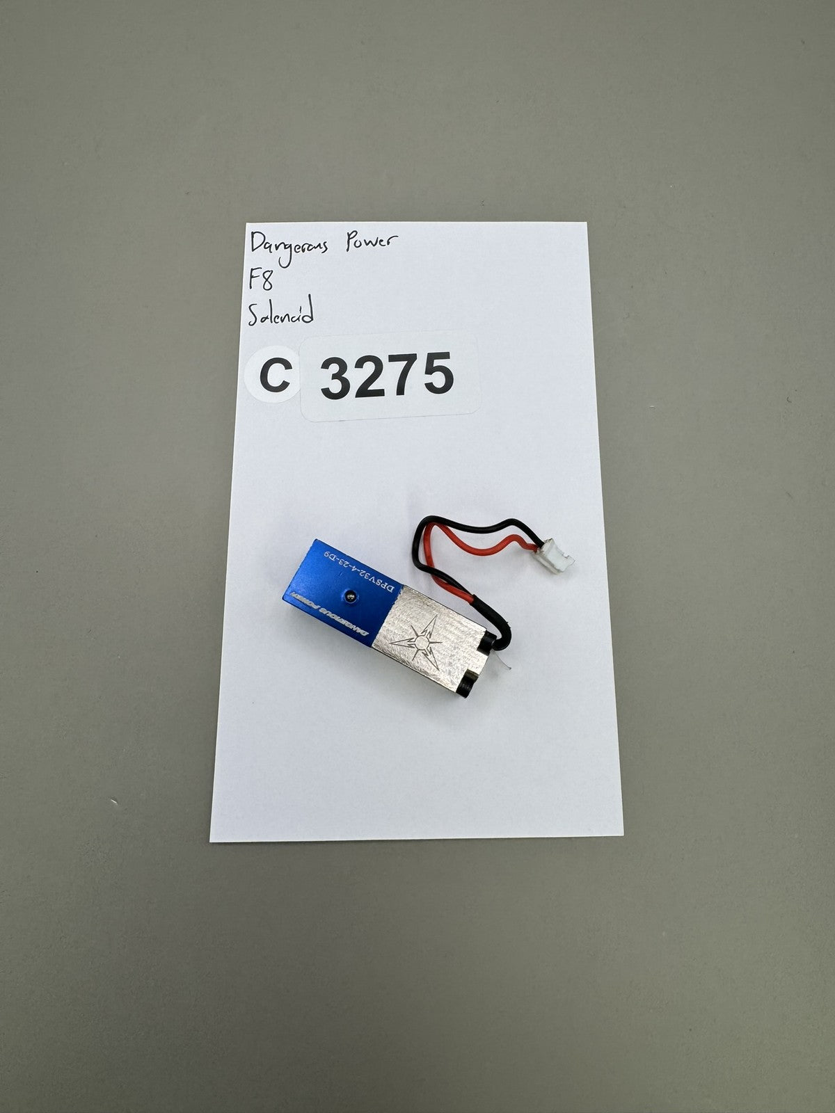 Dangerous Power F8 Solenoid