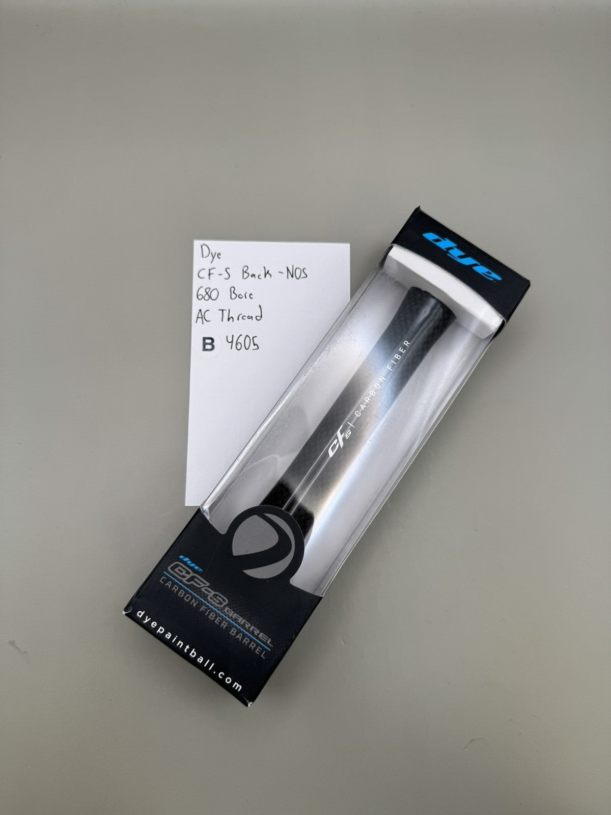 Dye CF-S Back - NOS 680 Bore AC Thread