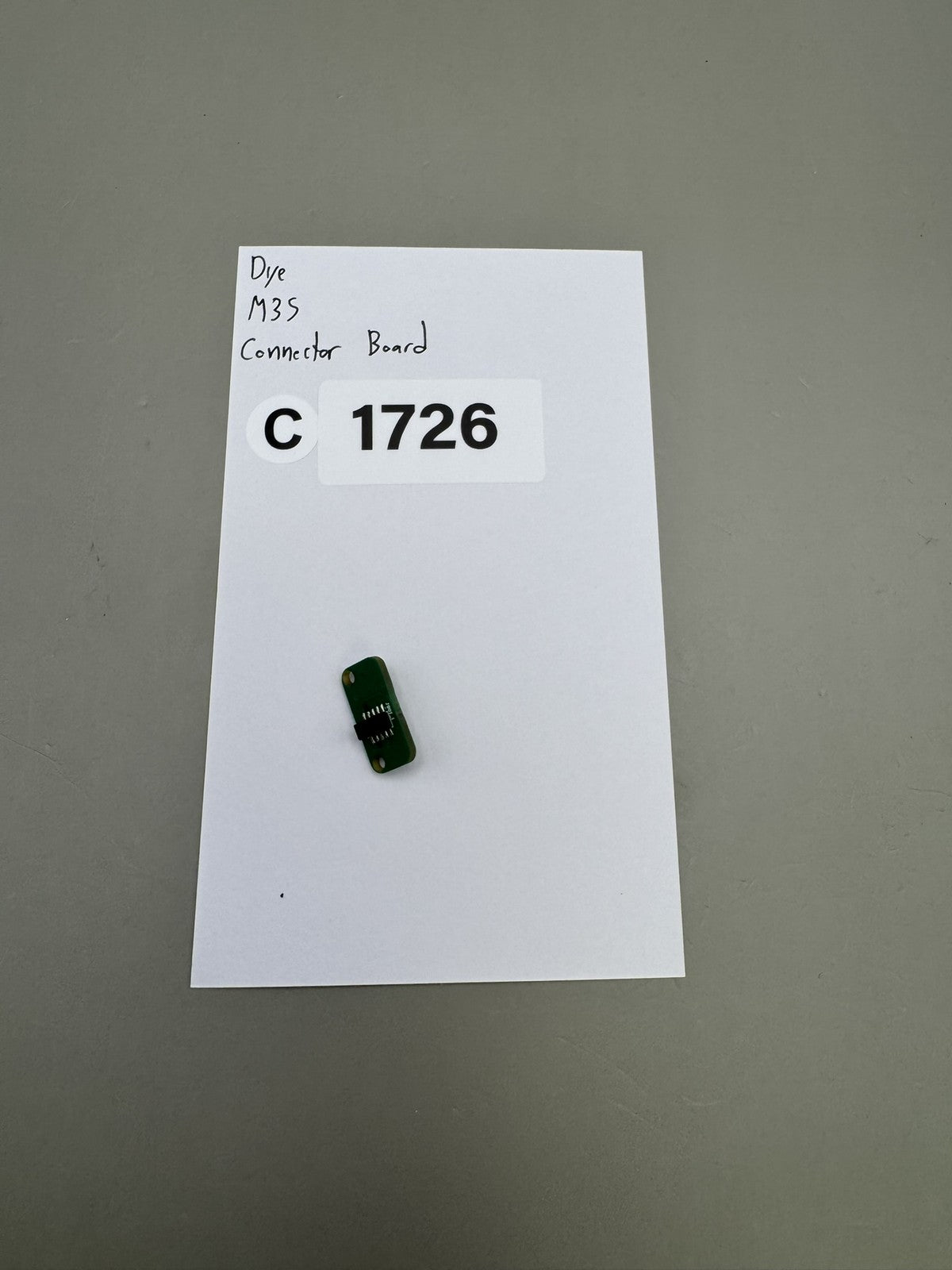 Dye M3S Connector Board