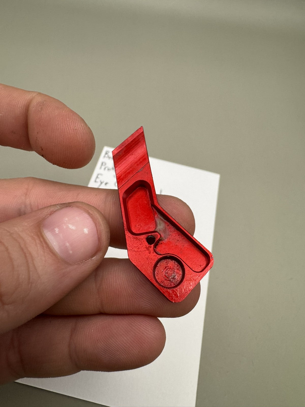 Bob Long Protoge Eye Covers - Red