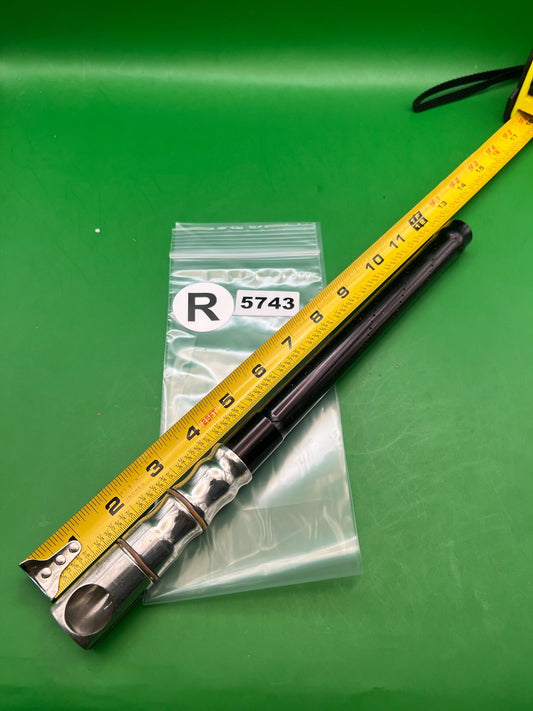 Automag PMI Barrel 12" .690 Black Chrome - used paintball barrel - black/chrome