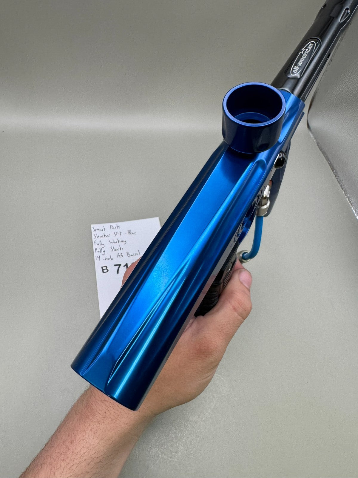 Smart Parts Shocker SFT Blue Paintball Marker Fully Working