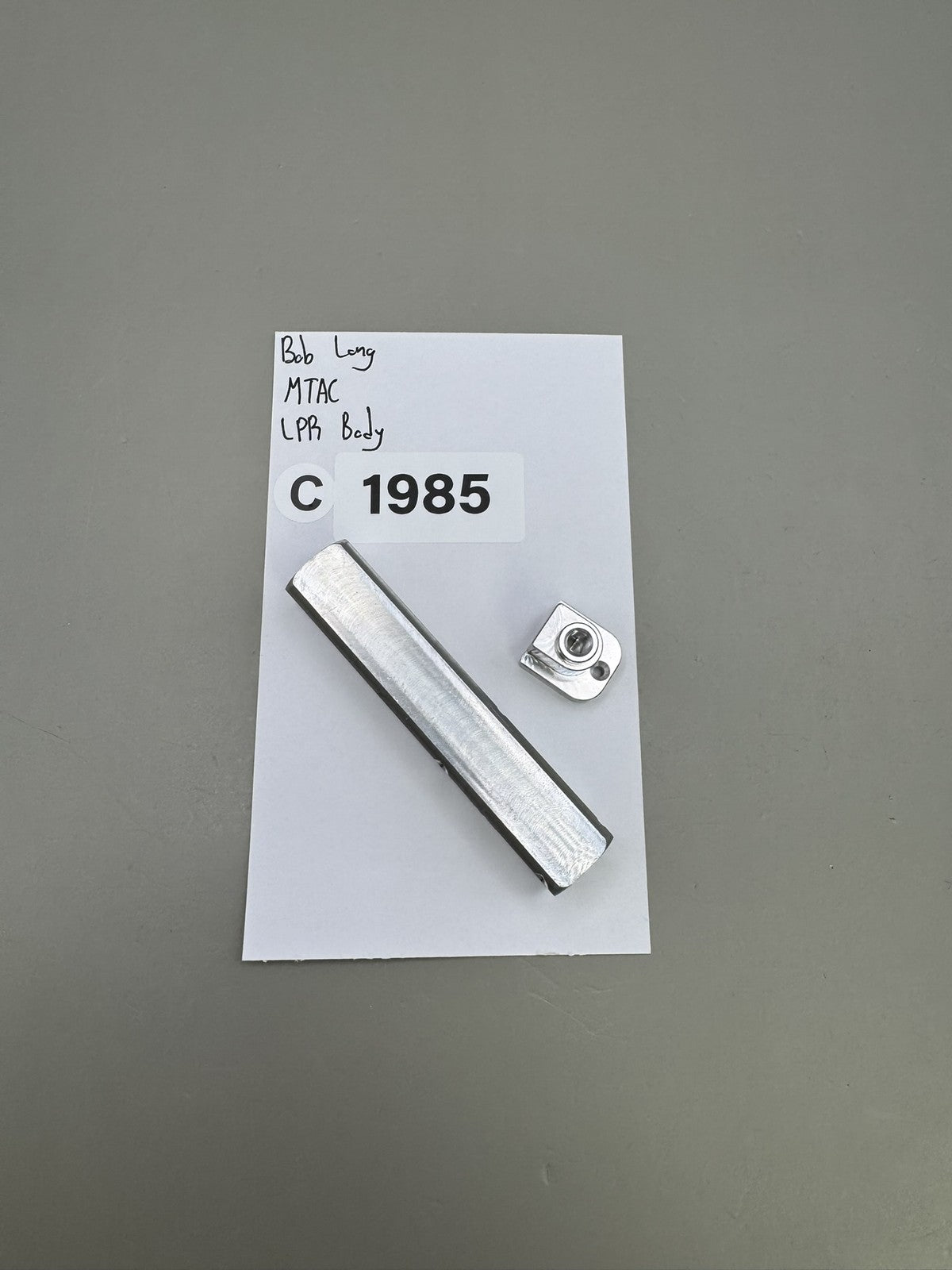 Bob Long MTAC LPR Body