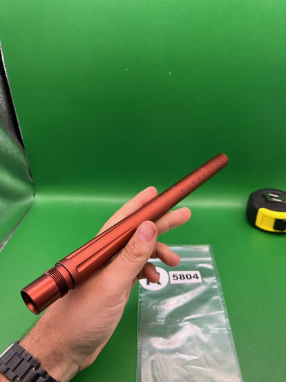 Autococker Empire Barrel 14" .692 Red - used paintball barrel - red anno