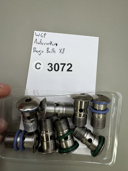 WGP Autocockers Banjo Bolts X8