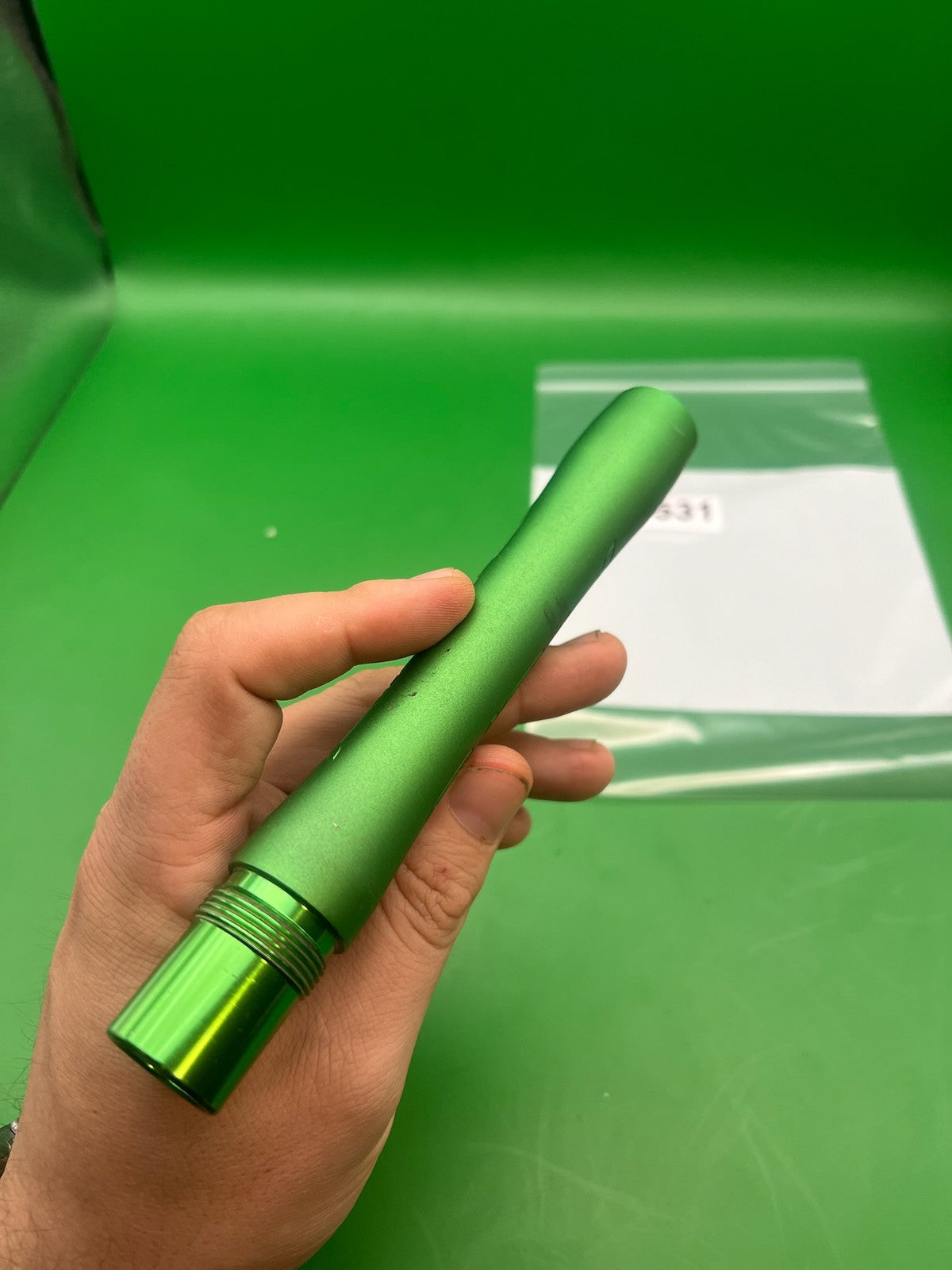 Dye Proto UL Barrel Back Green 686 Bore Autococker AC Thread 8in