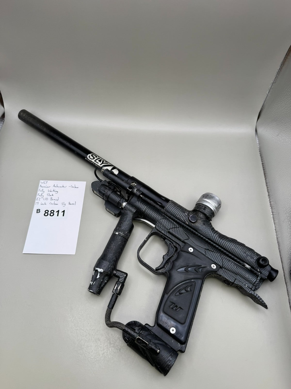 WGP Karnivor Autococker - Carbon - Paintball Marker Fully Working