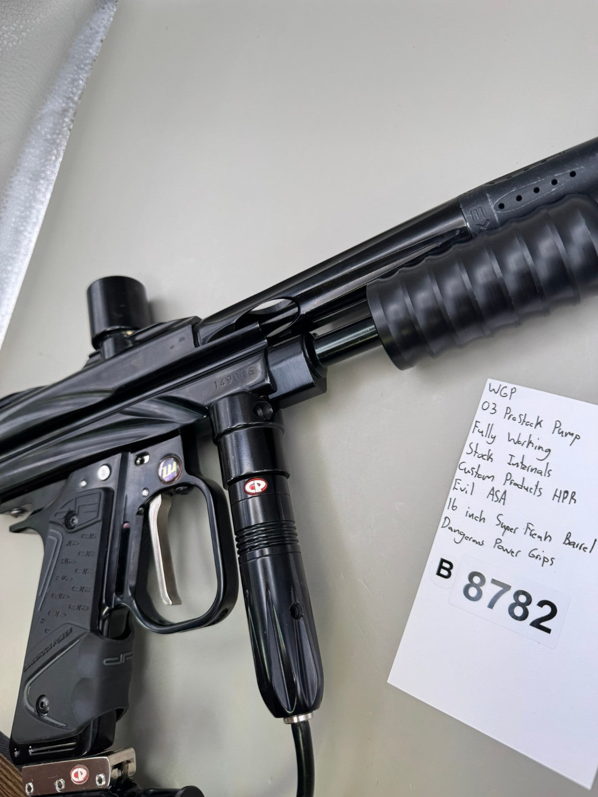 WGP 03 Prostock Pump - Paintball Marker Fully Working