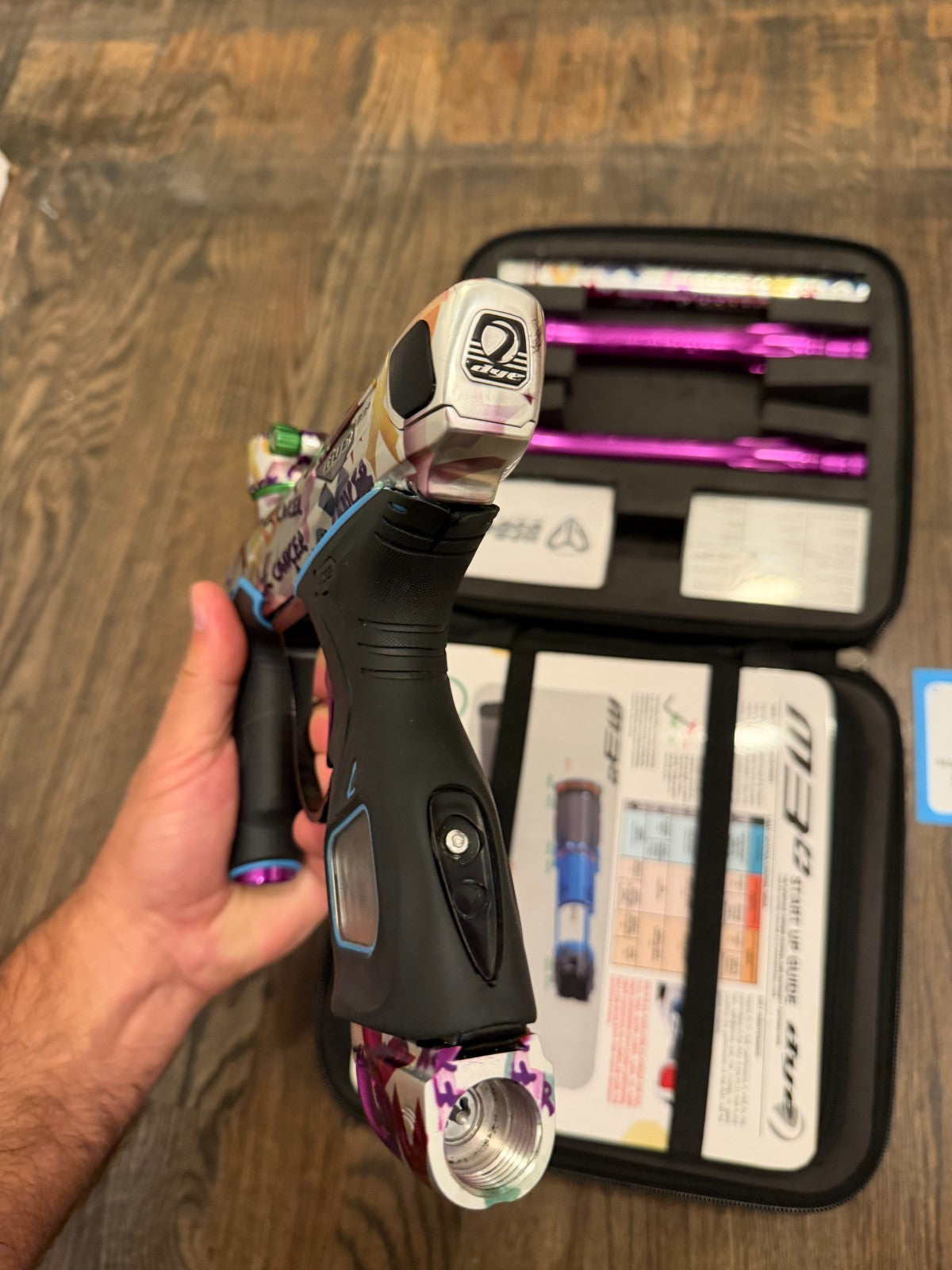 Mint F*ck Cancer Dye M3+ Paintball Marker