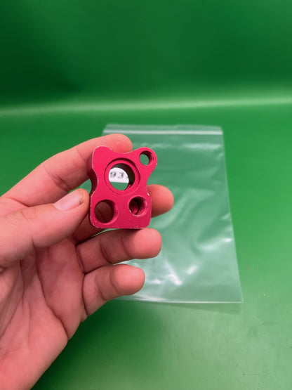 WGP Autococker 2K Front Block Red Anodized Aluminum