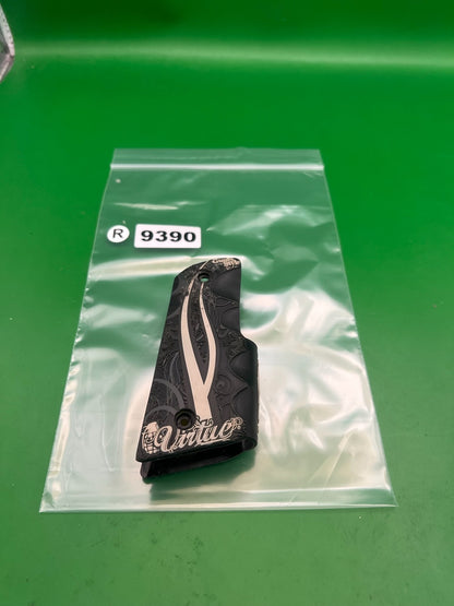 Virtue 1911 45 Style LCD Grip Panels Black Guns Style Destroy Edition