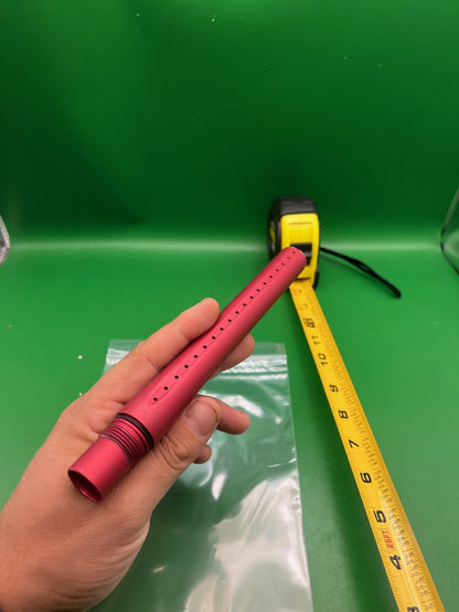 Planet Eclipse Shaft 3 Barrel Tip Satin Red 14 inch Ported Aluminum