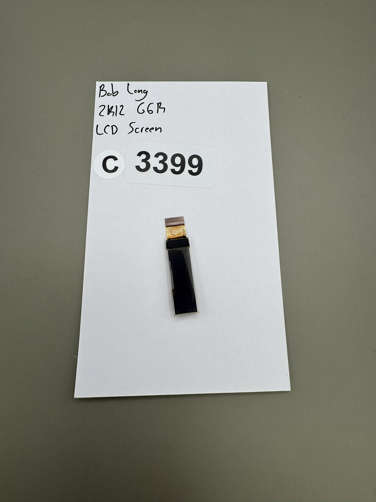 Bob Long 2K12 G6R LCD Screen