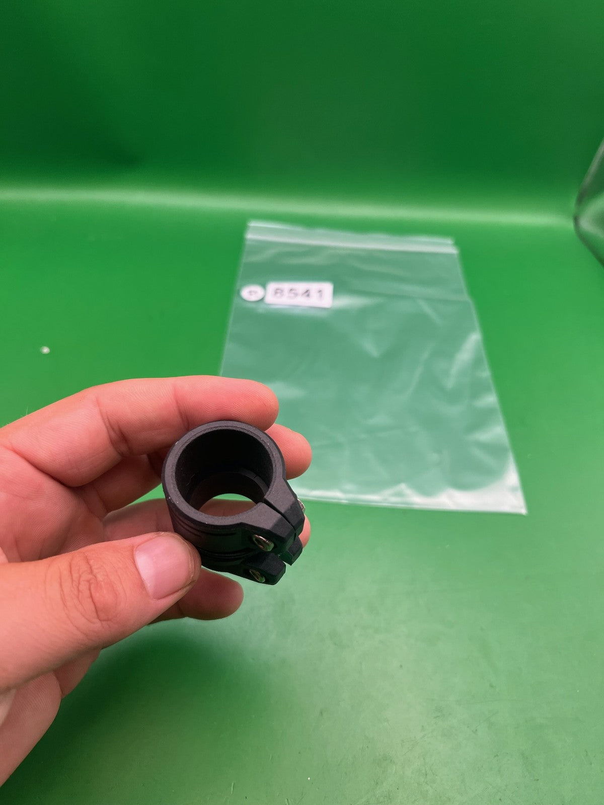 Planet Eclipse Clamping Feedneck Black Aluminum Two-Bolt Clamp