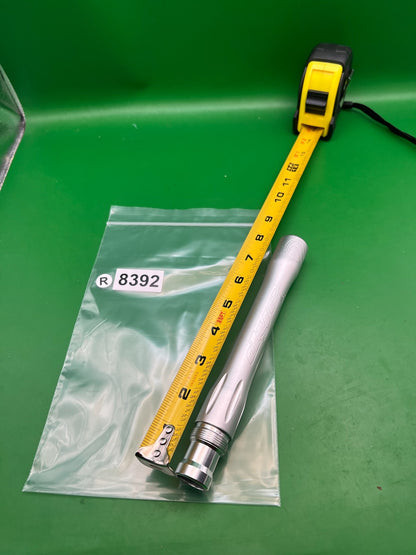 Dye UL-S Autococker Threaded Barrel Back Silver .684 Bore ~8"