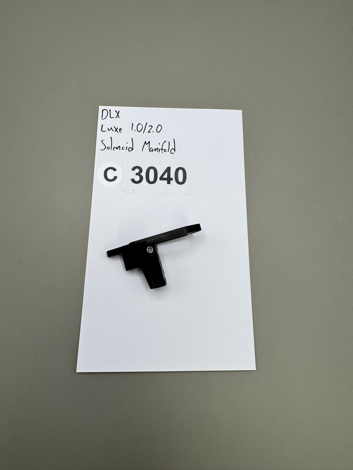 DLX Luxe 1.0/2.0 Solenoid Manifold