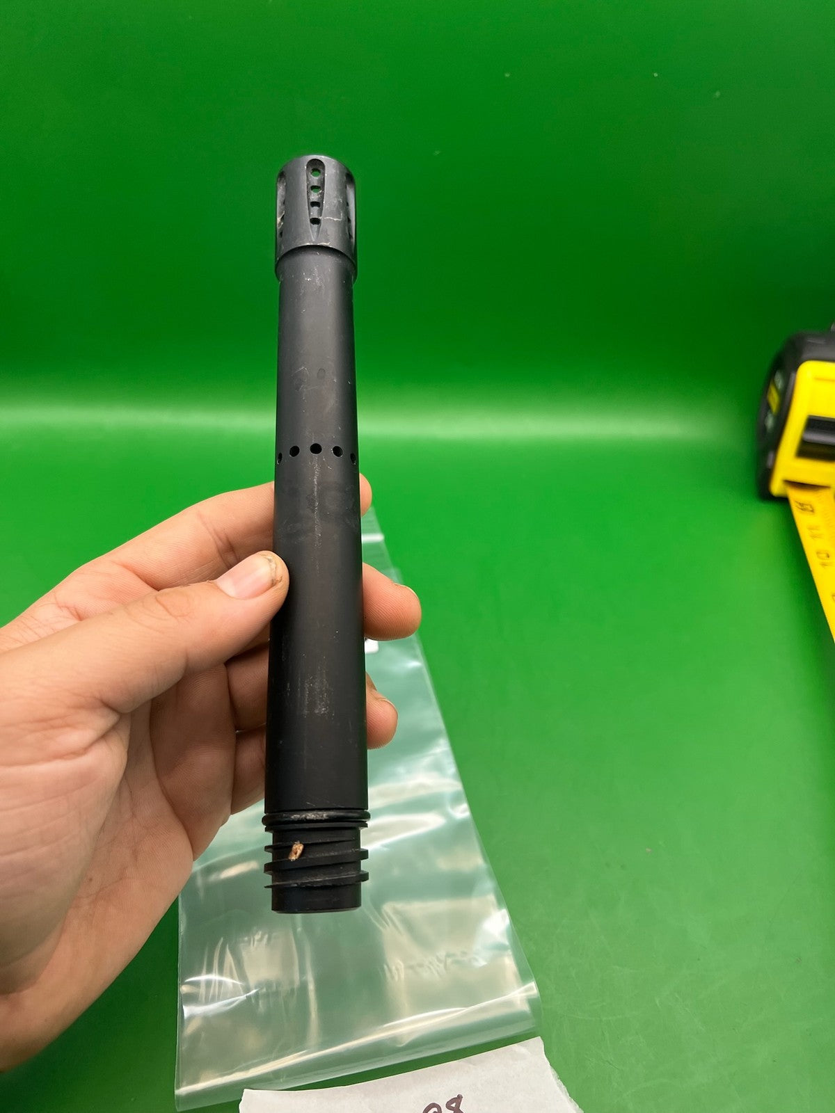 Tippmann 98 Barrel 10" .693 Black - used paintball barrel - black