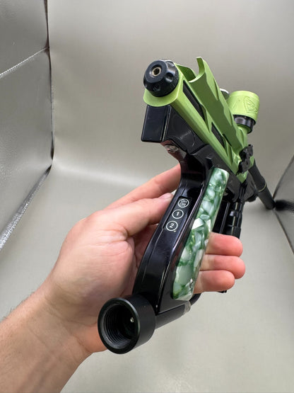 Bob Long 2k5 Intimidator Alias - Green/Black - Paintball Marker Fully Working