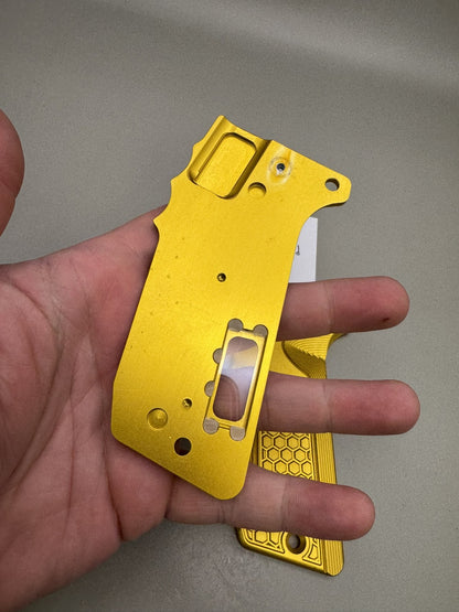 WGP/Planet Eclipse Autococker E-Blade ODM Sci-Fi Grips - Gold