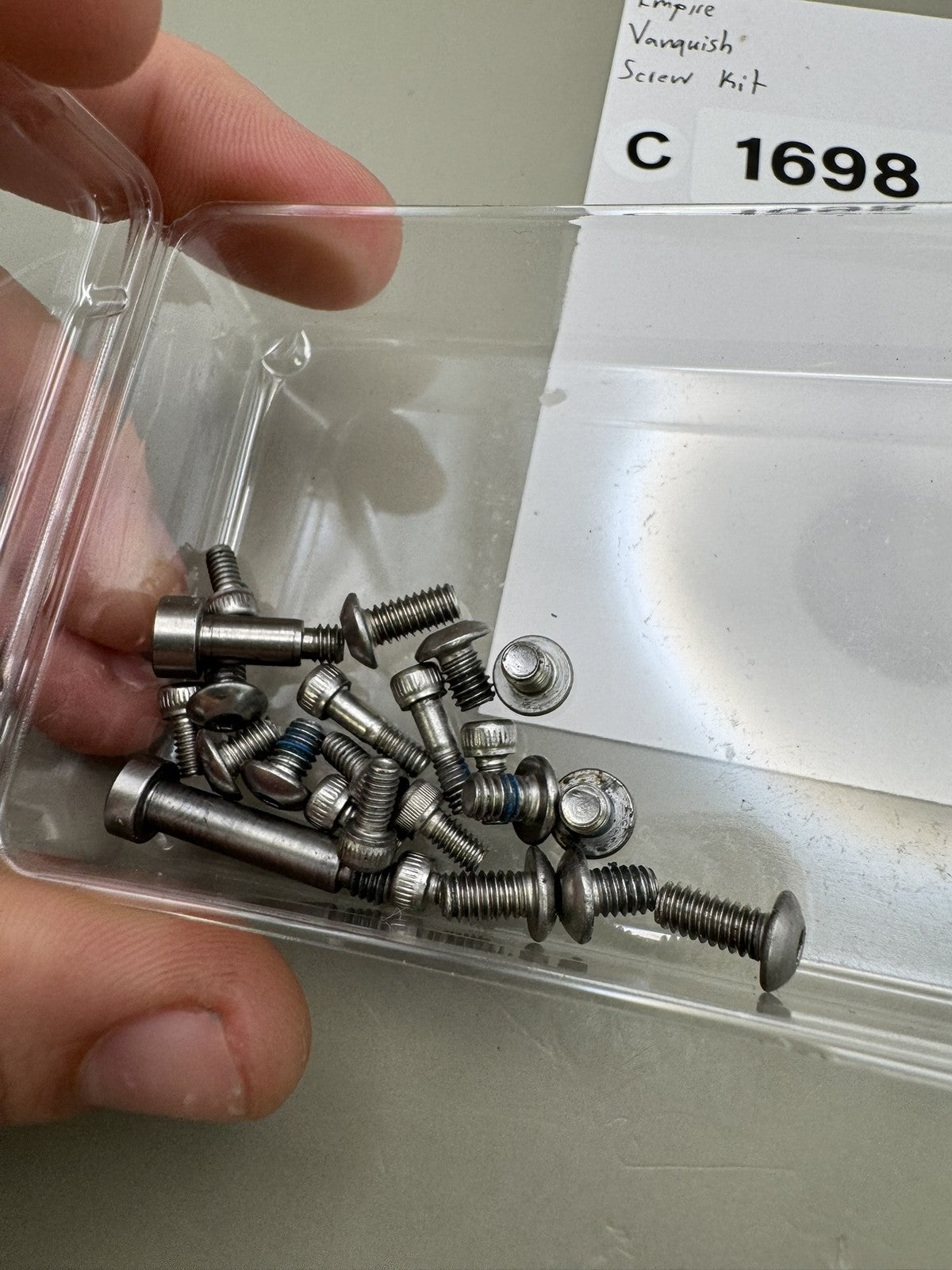 Empire Vanquish Screw Kit