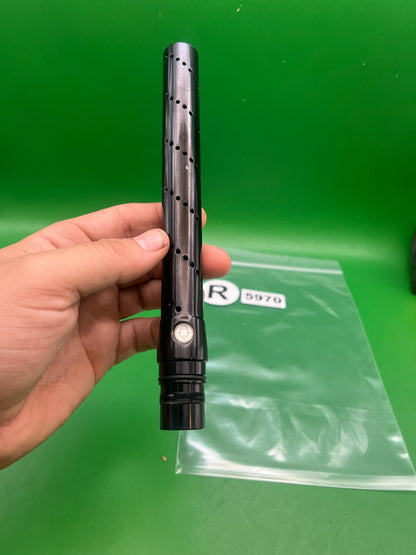 Freak 12 Inch Tip - used paintball barrel tip - black