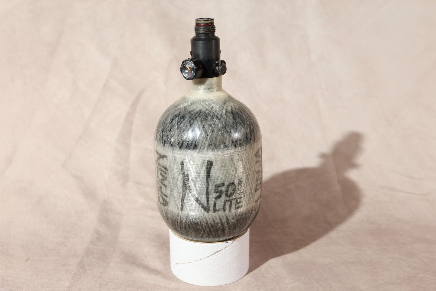 Ninja 50ci 4500psi Carbon Fiber Paintball HPA Tank With Tank Cover