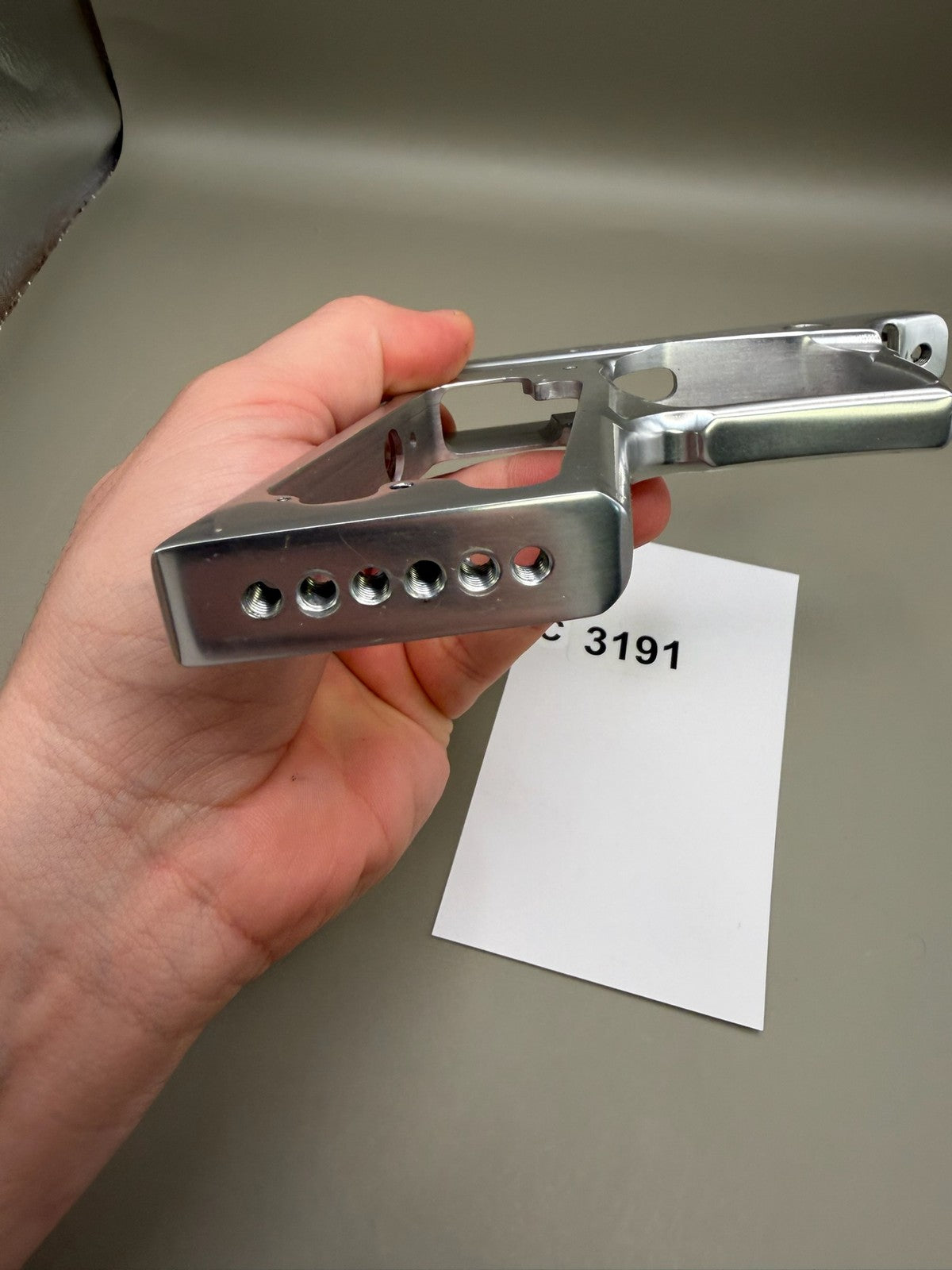 Bob Long Marq Paintball Frame Silver