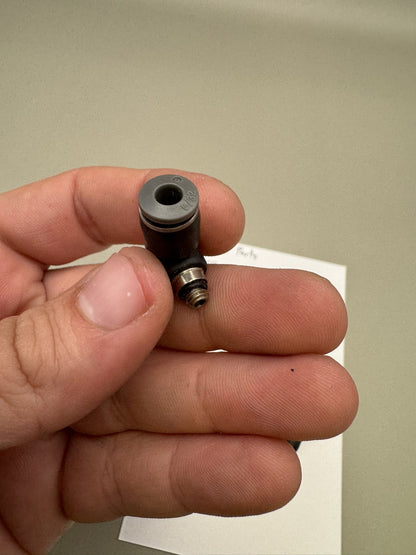 Smart Parts Ion Elbow Fitting 90 Degree Push Black Set of 2