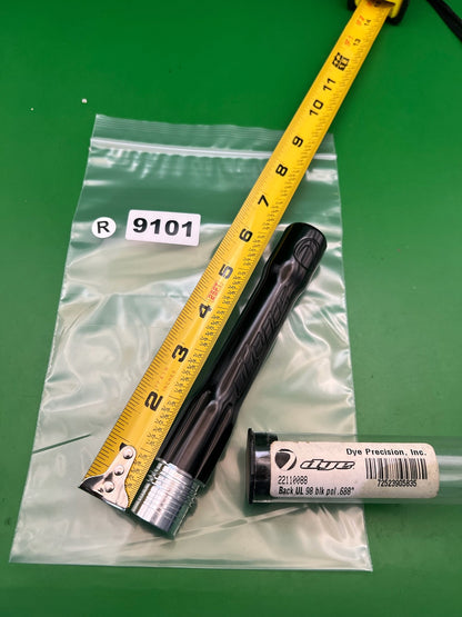 Dye UL Ultralite Barrel Back Black Polished 98 Thread .688 Bore