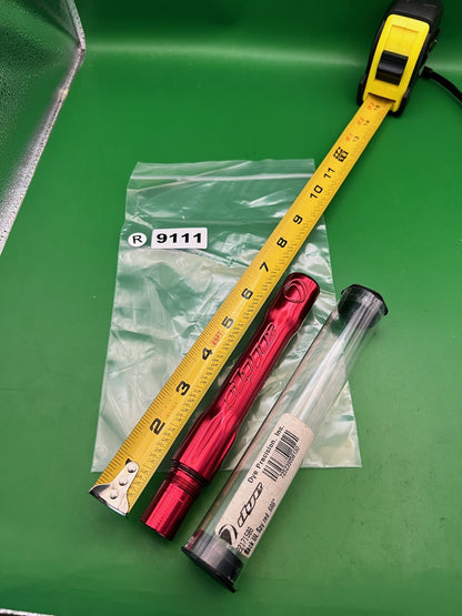 Dye Ultralite Barrel Back Red .688 Autococker Thread AC