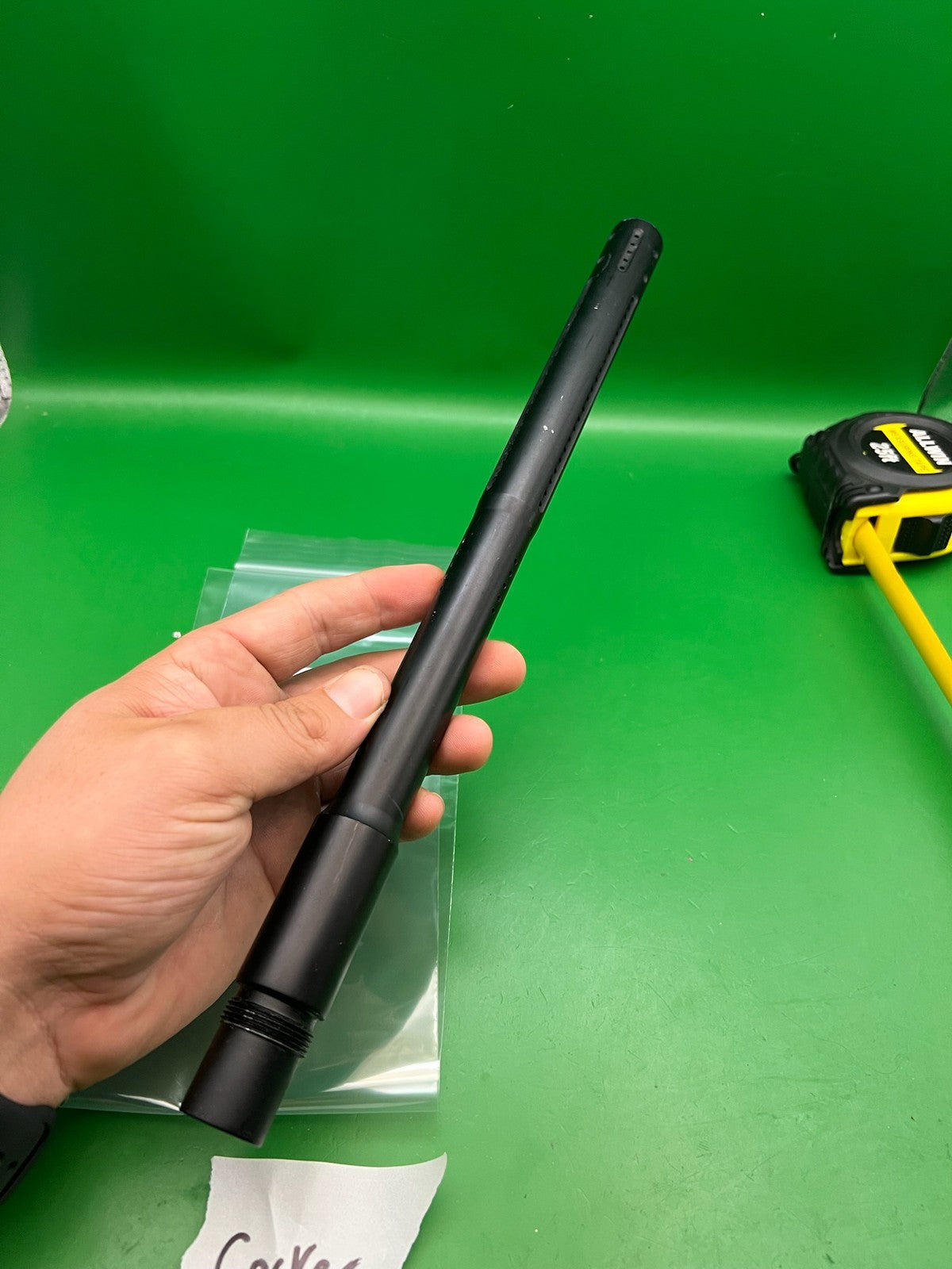 J&J 14" 689 Bore Paintball Barrel Black .689 14in AC Thread