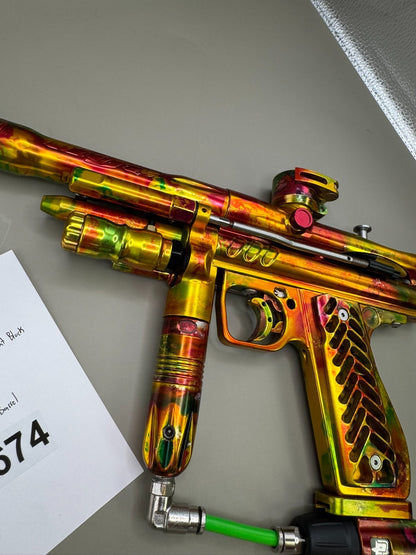 RJ Customs Custom Mid-Block Autococker - Paintball Marker Fully Working