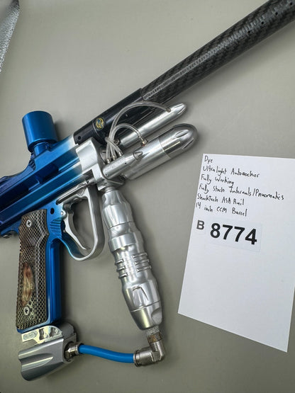 Dye Ultra Light Autococker - Paintball Marker Fully Working