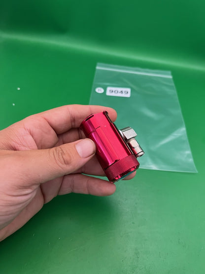 32 Degrees ASA Red Anodized Aluminum Paintball Dovetail