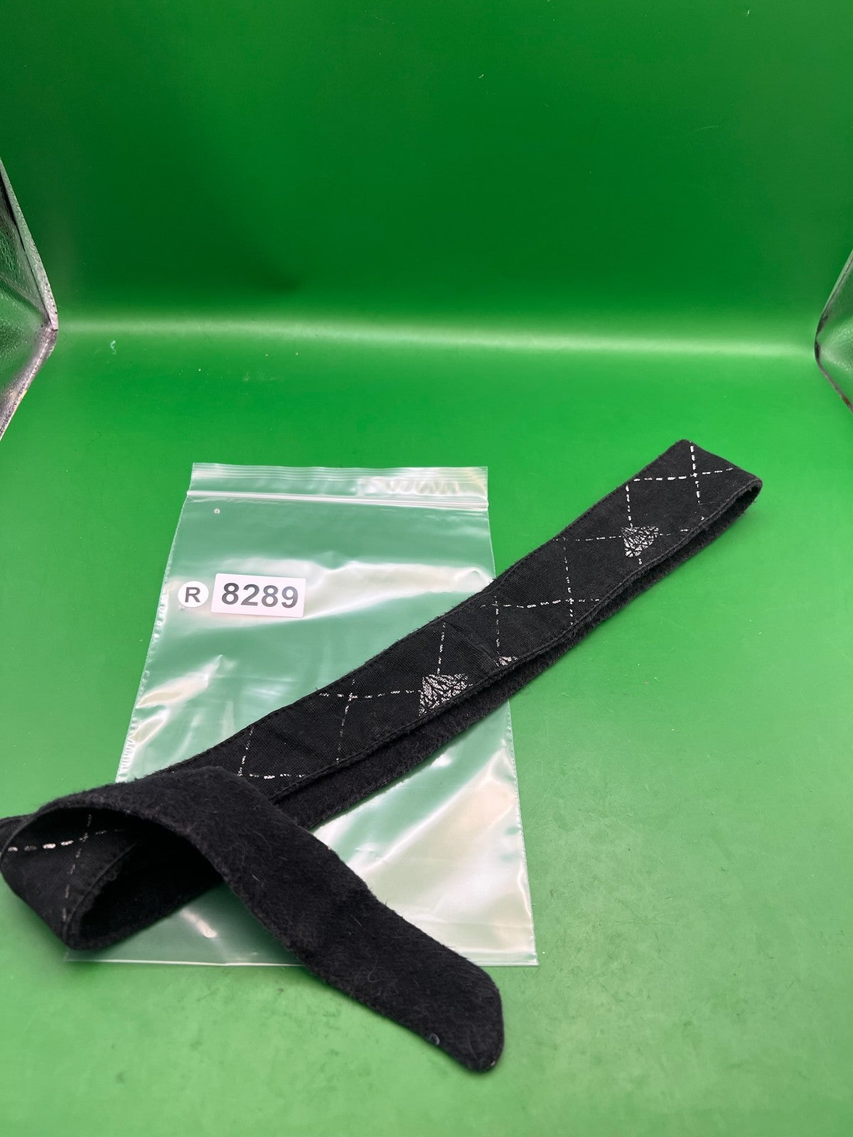 JT Goggle Mask Replacement Strap Black White