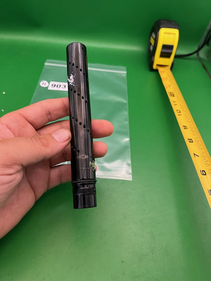 Smart Parts Freak Barrel Tip 12 Inch Black Ported Aluminum Autococker