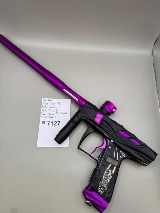 Bob Long VCOM T-Rex V1 Paintball Marker Fully Working