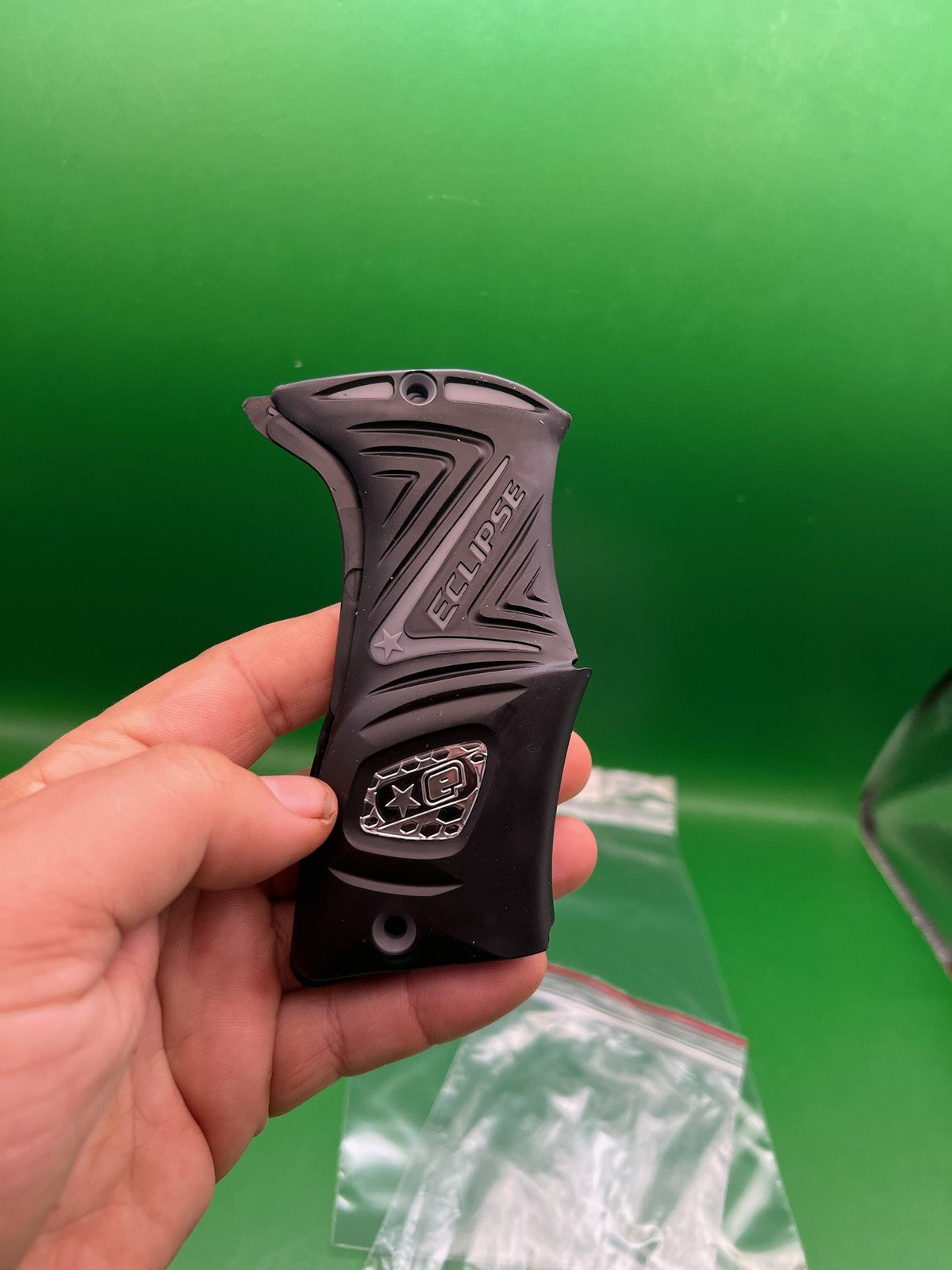 Planet Eclipse Ego11 Geo3 Rubber Grip Black