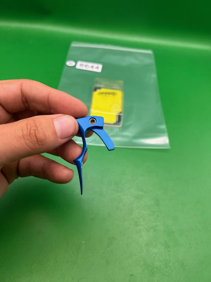 Infamous Luxe Deuce Haptic Trigger IDOL Blue Anodized Aluminum
