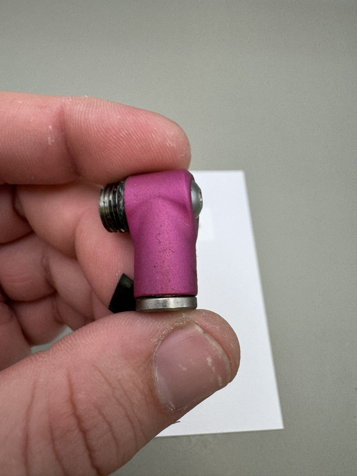 CCM 90Â° Fitting Pink