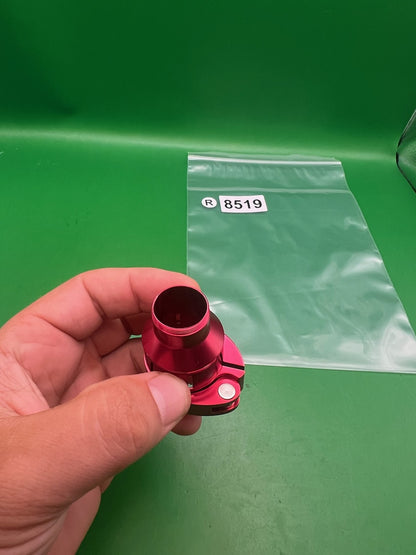 Warrior Ion G Lock Clamping Feedneck High Rise Red Aluminum