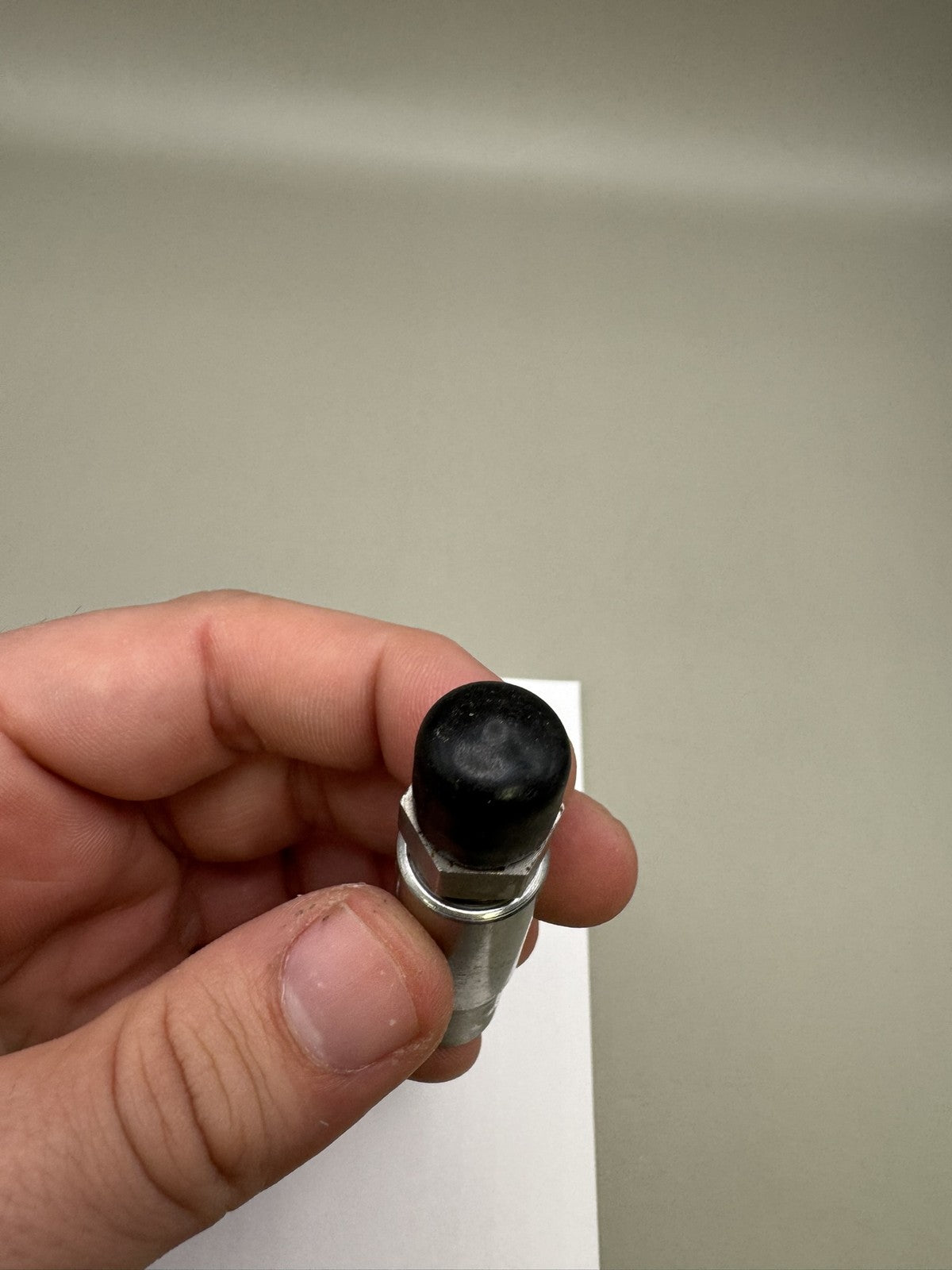 Vintage Paintball Pro Connect Fitting Silver