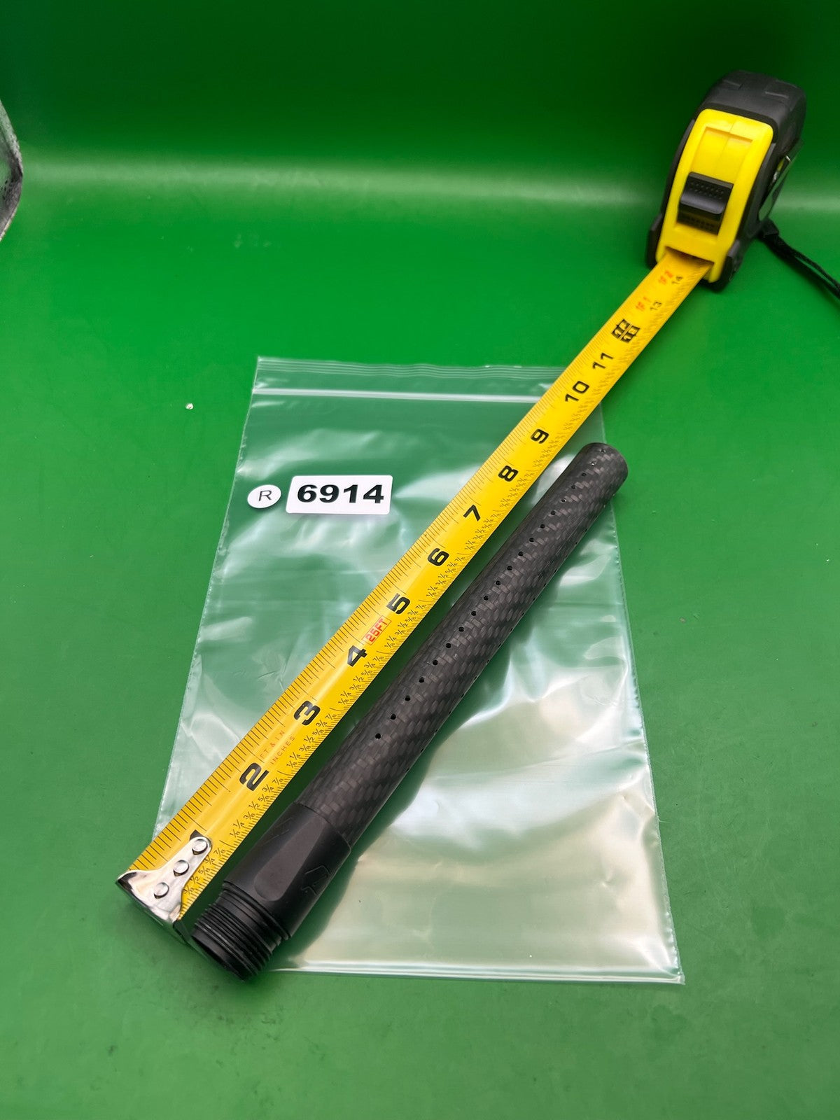 Deadlywind Null Carbon Fiber Barrel Tip Black 10in