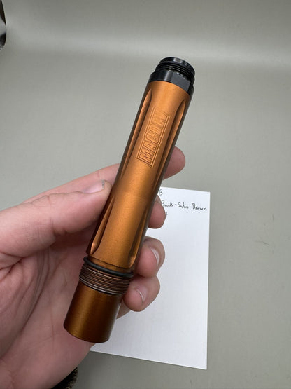 Mac Dev PB Shift Barrel Back-Satin Brown 689 Bore/Insert AC Thread
