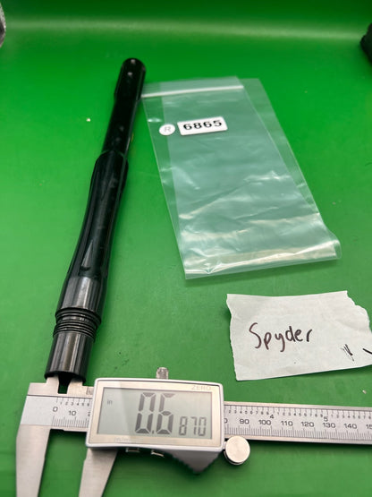 Spyder Paintball Barrel Black 12in .687 Bore