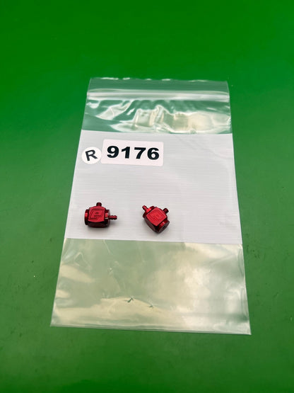Planet Eclipse Ego 5/6 QEVs Quick Exhaust Valves Red Anodized Aluminum