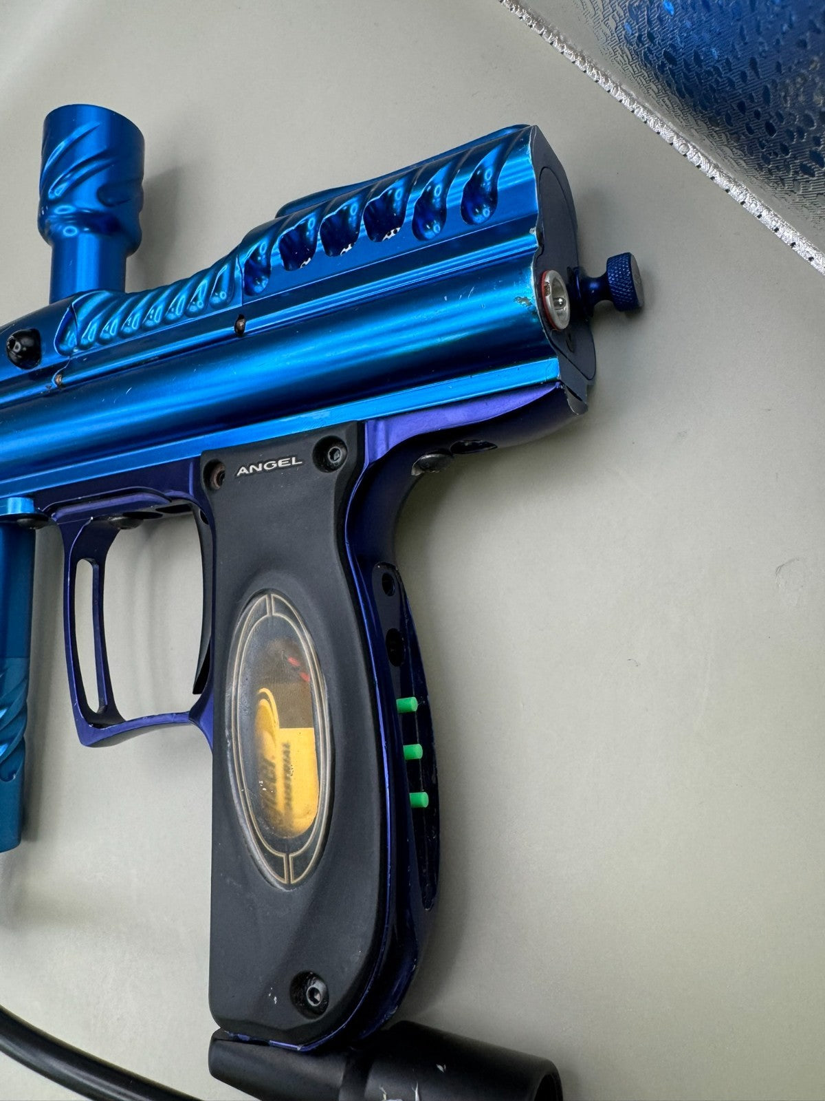 Angel IR3 - Custom Dark Blue Paintball Marker Fully Working