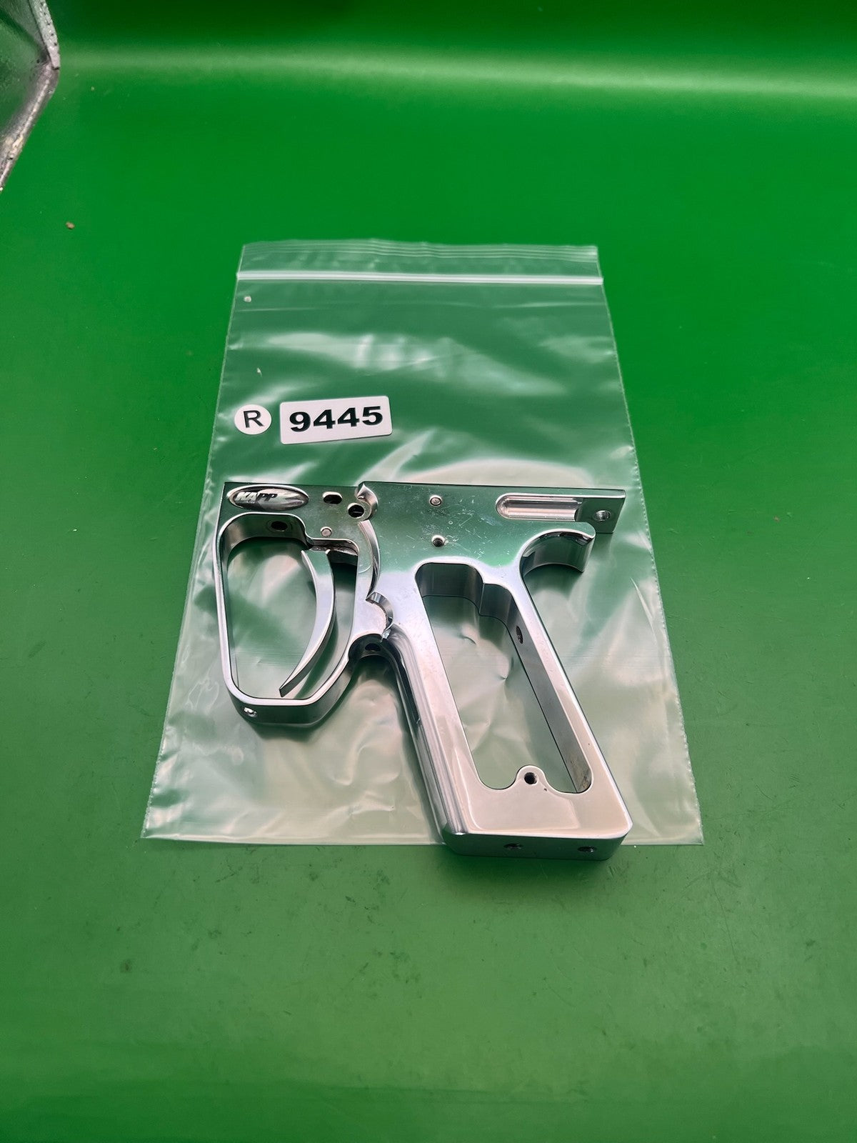 KAPP WGP Autococker Swing Trigger Frame Chrome Silver Aluminum