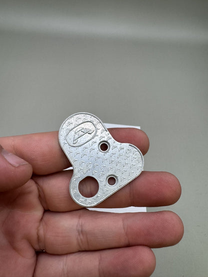 WDP Angel A4 Back Plate -Silver
